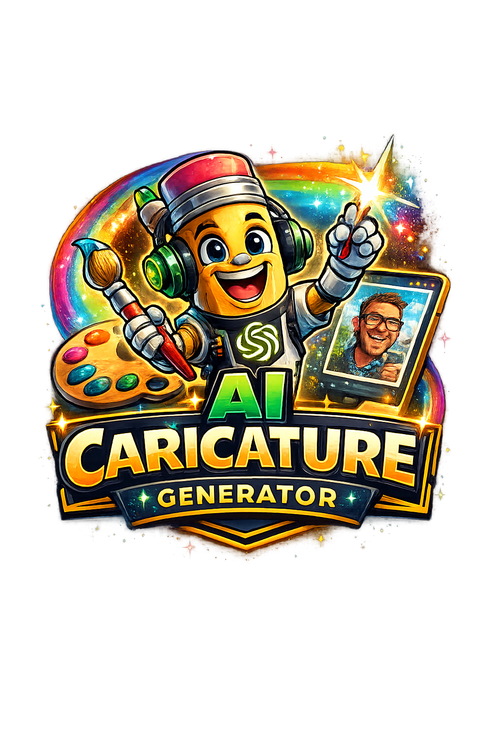 AI Caricature Creativity