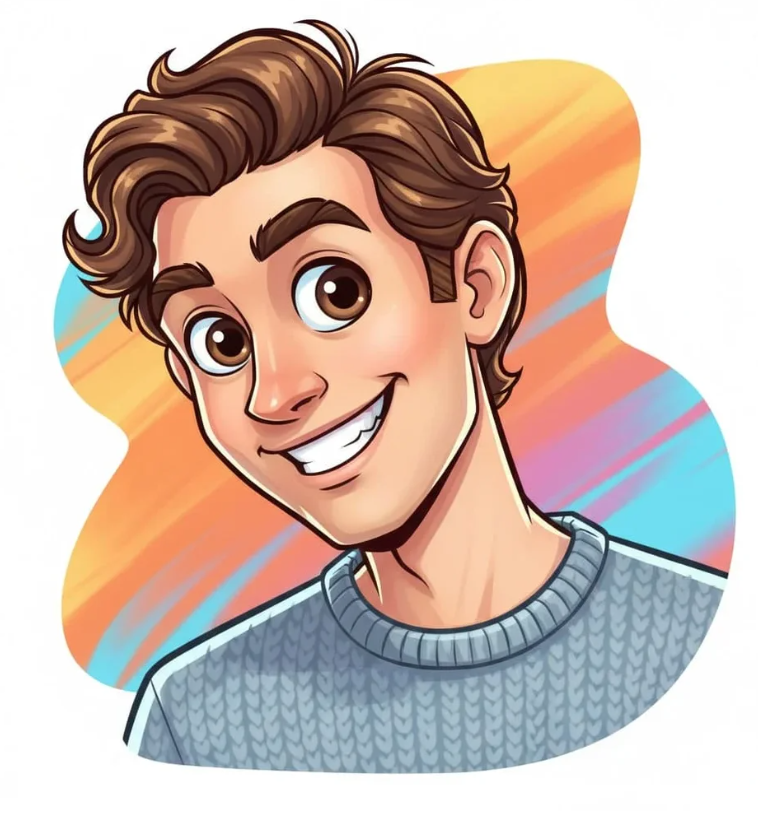 Cartoon Avatar Male Caricature